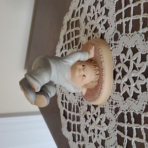 Enesco Memories of Yesterday " Things Are Rather Upside Down" 1992 Figurine